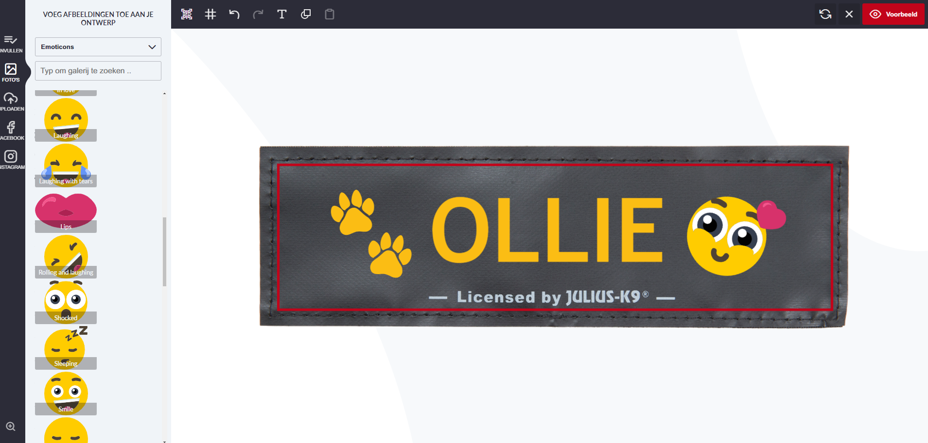 Het ontwerpen van je eigen naam labels