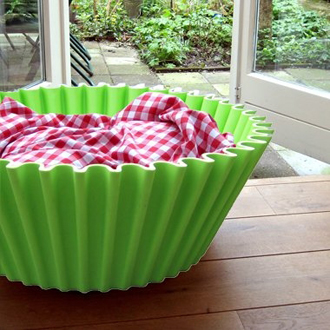 De cupcake hondenmand