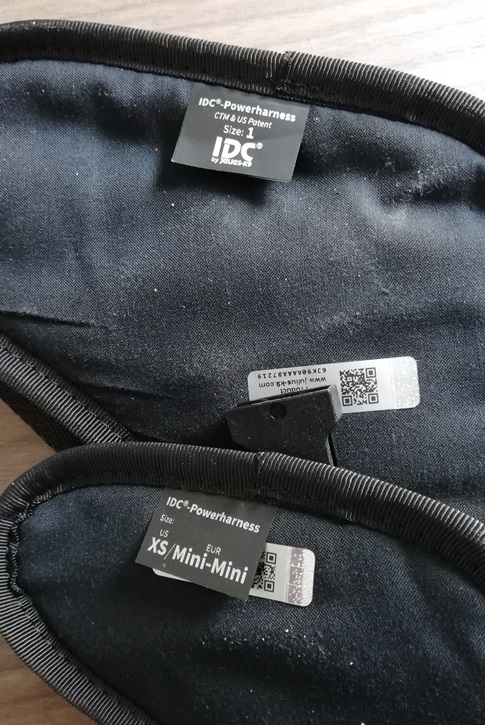 Maat hondentuig checken