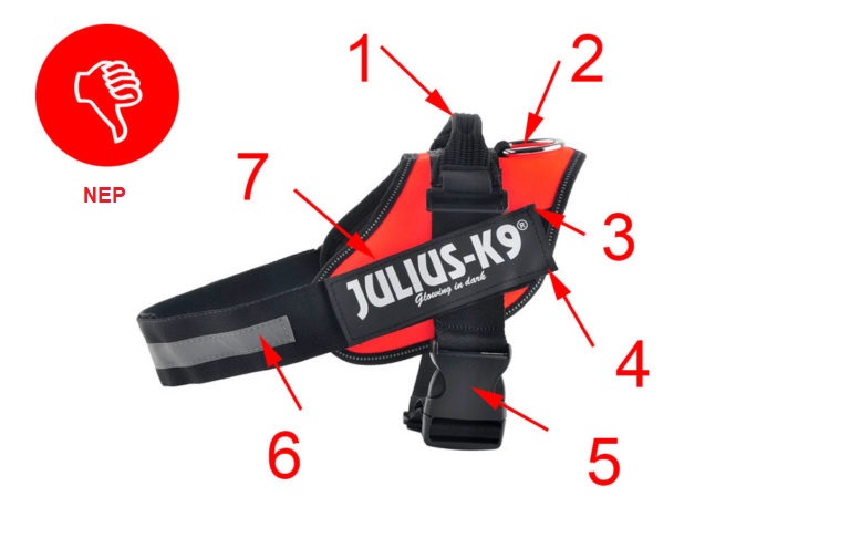 Hoe zie ik dat mijn Julius-K9 tuig nep is?