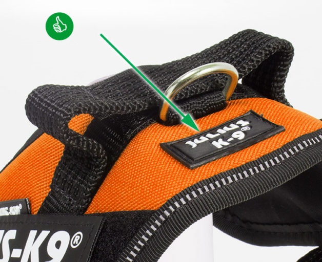 Julius-K9 merk op hondentuig