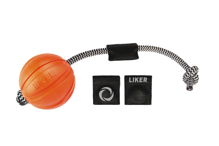 Afbeelding FOAM BAL MET KOORD Ø 70 MM LIKER INCL. MAGNEET door K-9 Security dogs