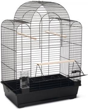 Beeztees Sonia 3 Grote Deur - Vogelkooi - Zwart - 54x34x75 cm afbeelding