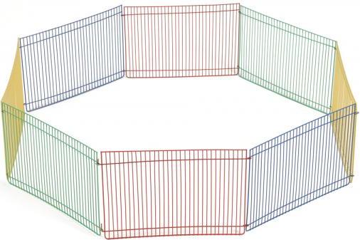 Beeztees - Knaagdierenren - 8 Panelen - 23x34 cm, diam. 85 cm afbeelding