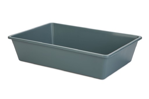 tray 2 - kattenbak - lichtblauw - 50x35x12 cm