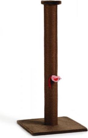 Beeztees Bruno - Krabpaal - Bruin - 40x40x90 cm afbeelding