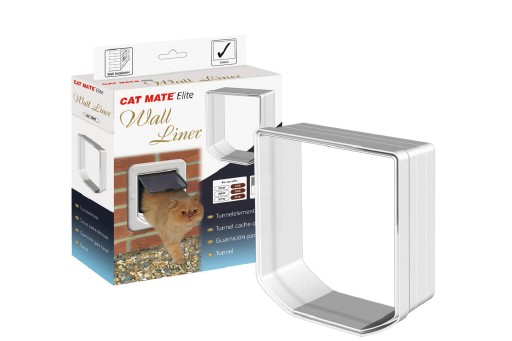 Afbeelding catmate tunnel elite - voor kattendeur 358/359/360w door K-9 Security dogs