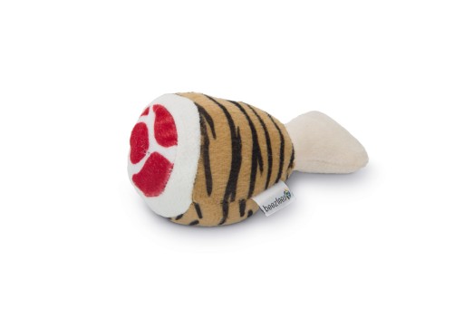 Afbeelding Pluche hondenspeeltje drumstick tijger 12.5 cm door K-9 Security dogs