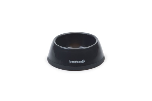 Hondenvoerbak kunststof antraciet 12 cm