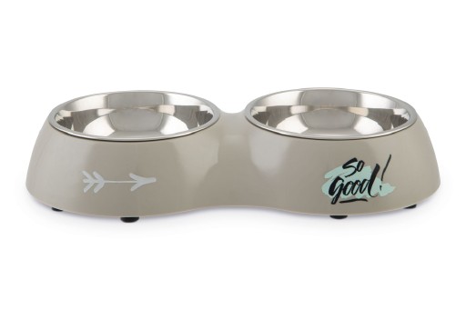 Afbeelding Hondenvoerbak So Good grijs 42 cm door K-9 Security dogs