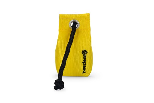 beeztees fetch dummy - hondenspeelgoed - geel - 12x7x5 cm