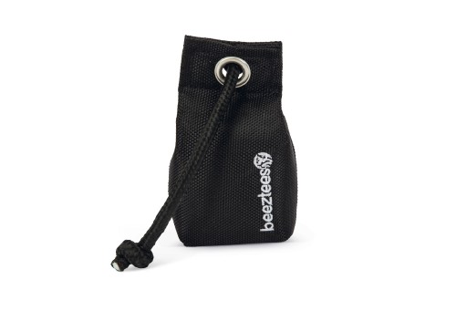 beeztees fetch dummy - hondenspeelgoed - zwart - 12x7x5 cm