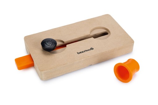beeztees byzoe - hondenspeelgoed - training - hout - 22x12 cm