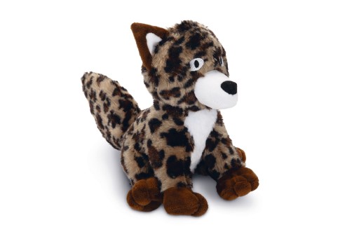 beeztees stippel - hondenspeelgoed - bruin - 20 cm