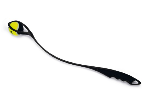 beeztees fetch tennisbalwerper - hondenspeelgoed - zwart - 65x8,1x7,2 cm