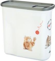Curver - Voedselcontainer Kat - Wit - 2L - 1Kg