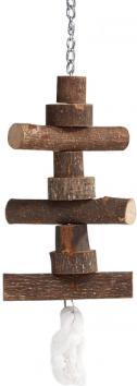 Beeztees Forest Trapezeboom - Vogelspeelgoed - 40 cm