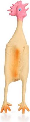 Beeztees Kip - Hondenspeelgoed - Geel - Jumbo - 49 cm