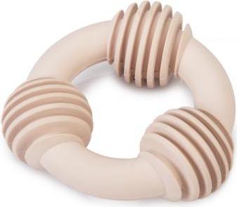 Beeztees Puppy Dental Ring - Hondenspeelgoed - Roze - 8 cm afbeelding