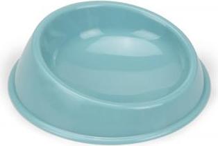 Beeztees Bikkie - Kattenvoerbak - Plastic - Blauw - 15x15x4 cm - 125 ml afbeelding
