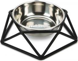 Beeztees Puroni - Hondenvoerbak - Zwart - 15 cm afbeelding