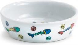 Beeztees - Kattenvoerbak - Porselein - 13,5x13,5x4 cm - 330 ml