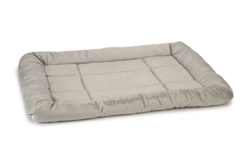 Beeztees Pluche Ligbed Fido, Grijs. 62 X 44 X 8 Cm.