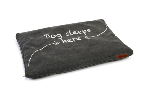 Afbeelding Lounge hondenkussen Dorino antraciet 94 x 64 x 4 cm door K-9 Security dogs