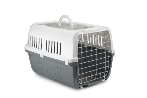 Afbeelding Beeztees reismand zephos2 open grijs / wit 55x38x34 cm door K-9 Security dogs