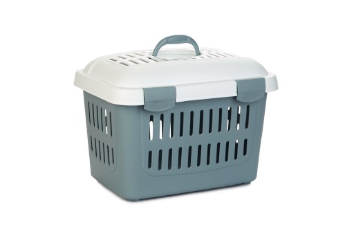 Afbeelding gulliver midi - reismand - lichtblauw/wit - 45x33x33 cm door K-9 Security dogs