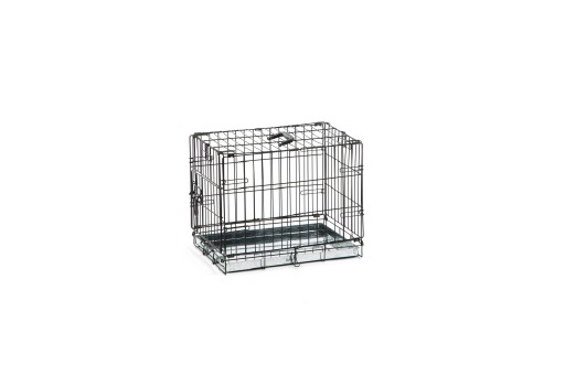 Afbeelding Hondenbench 1 deurs zwart 49 X 36 X 40 cm door K-9 Security dogs