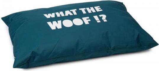 Beeztees What The Woof - Hondenkussen - Groen - 100x70 cm afbeelding
