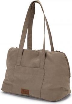 Designed by Lotte Bundu - Draagtas Hond - Beige - 40x20x28 cm