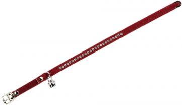 Beeztees Swarovski - Kattenhalsband - Rood - 34x1x0,2 cm afbeelding
