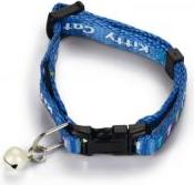 Beeztees Kitty Cat - Kittenhalsband - Blauw - 23x0,8x0,2 cm afbeelding
