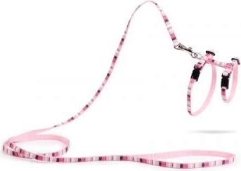 Beeztees Joy - Kittentuig - Nylon - Roze - 15-33 cm