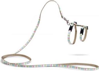Beeztees Joy - Kittentuig - Nylon - Groen - 15-33 cm