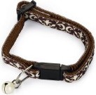Beeztees Mystic - Kittenhalsband - Nylon - Bruin - 23x0,8x0,2 cm