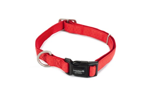 Afbeelding Macleather Hondenhalsband Met print Rood 70 x 2,5 cm door K-9 Security dogs