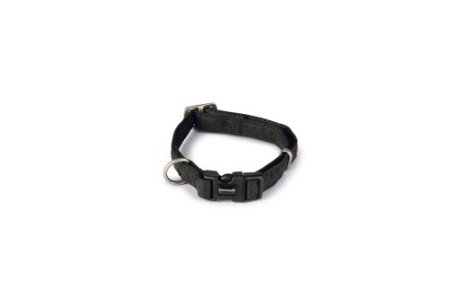 Macleather Hondenhalsband Met print Zwart 40 x 1,5 cm