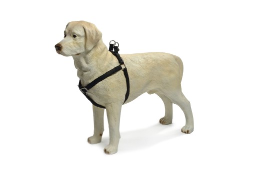 Afbeelding Hondentuig Mac Leather 50-75cm zwart door K-9 Security dogs