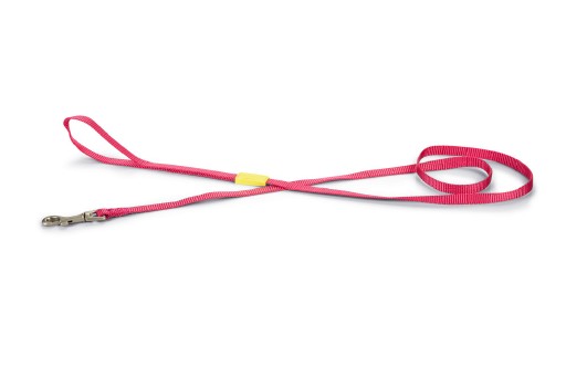 Hondenriem Uni 120cm x 10mm roze