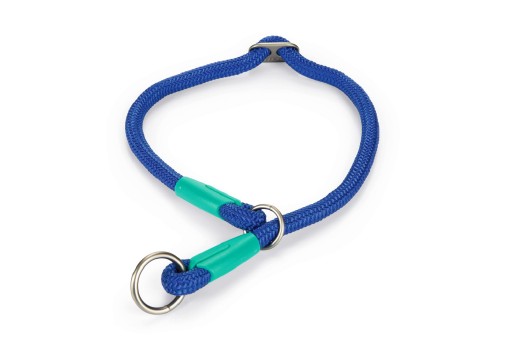 Beeztees Nikra - Halsband Hond - Blauw - 55 Cm X 10 Mm