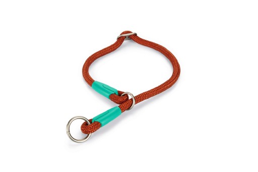 Beeztees Nikra - Halsband Hond - Lichtbruin - 50 Cm X 10 Mm