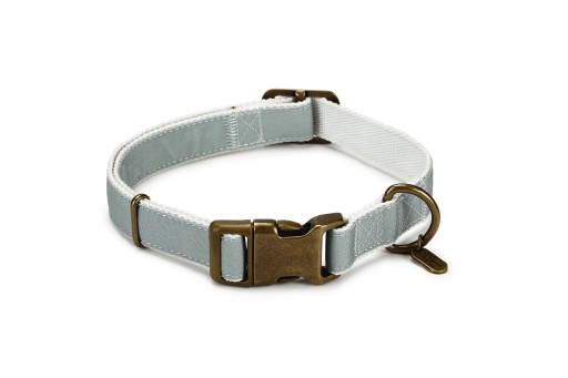 Afbeelding Designed By Lotte Nylon Halsband Virante - Mint - 48/70 cm x 25 mm door K-9 Security dogs