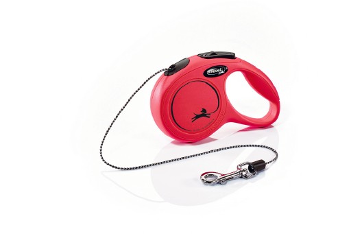 Afbeelding Flexi - New Classic Koord - Rood door K-9 Security dogs