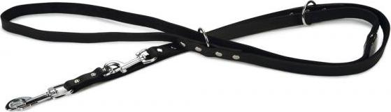 Beeztees - Hondenriem - Leer - Zwart - 240x18 cm