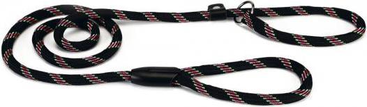 Beeztees - Hondenriem - Sliplijn - Zwart - 170 cm x 13 mm