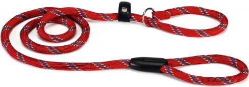 Beeztees - Hondenriem - Sliplijn - Rood - 170 cm x 13 mm