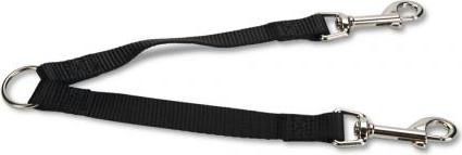 Beeztees Koppelstuk Duo - Hondenriem - Nylon - 2x17,5 cm x 15 mm